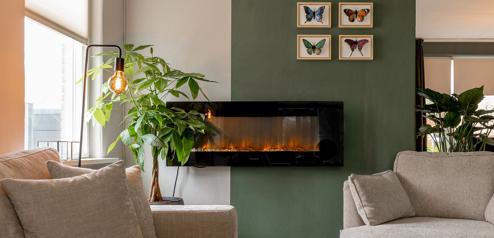 Ventless Electric Fireplaces