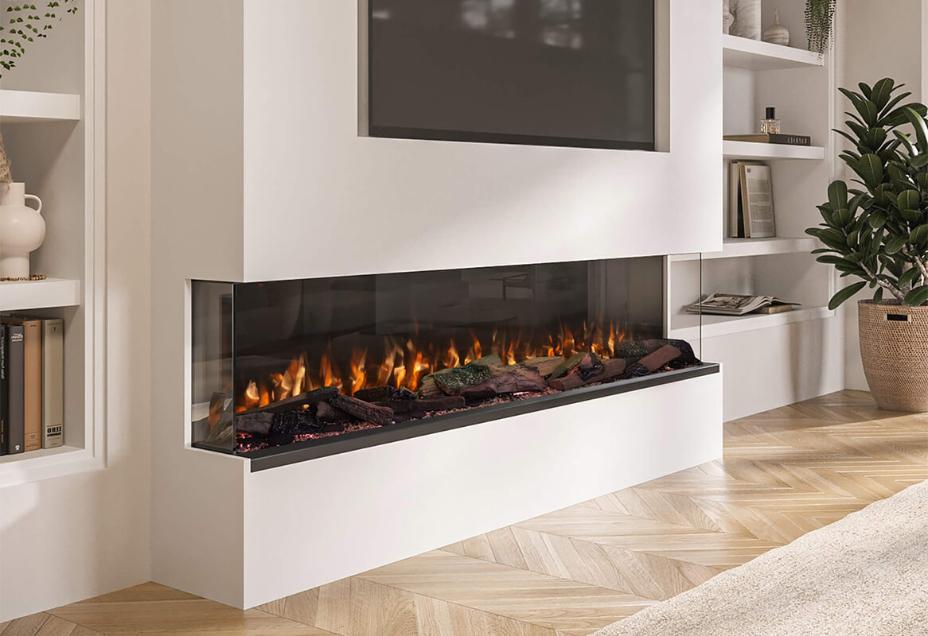 Xaralyn TV meubel met Fogo elektrische haard