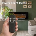 Trivero 90 cinewall inbouwhaard afstandsbediening informatie