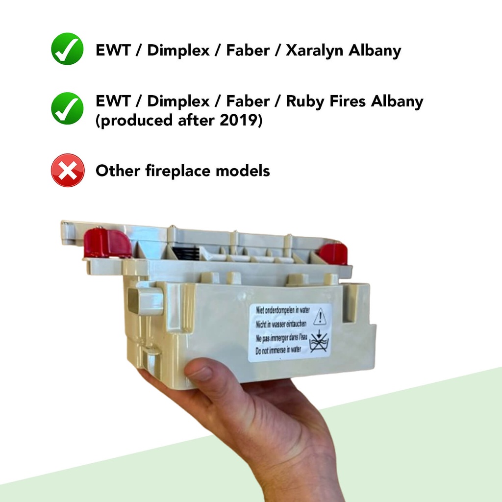 Verdamp unit Opti-Myst Albany informatie