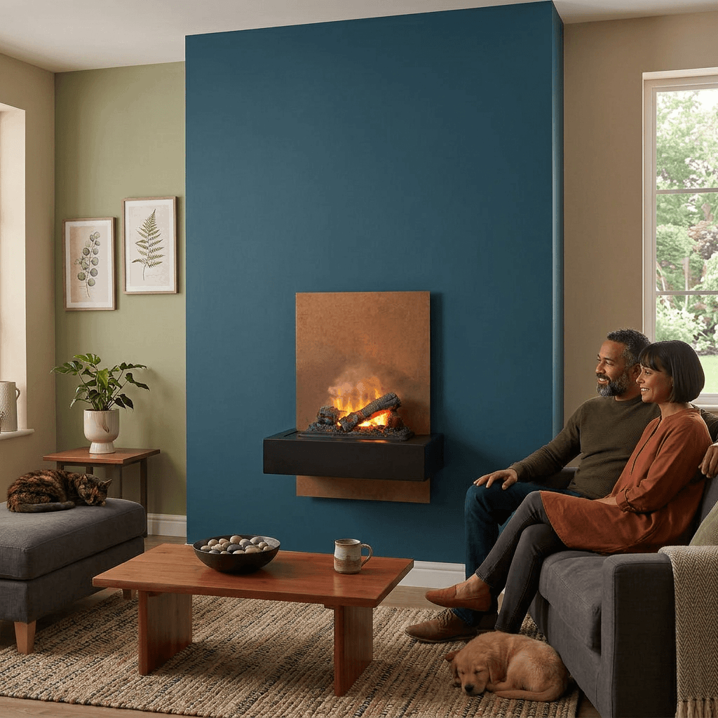 Quero elektrische wandhaard