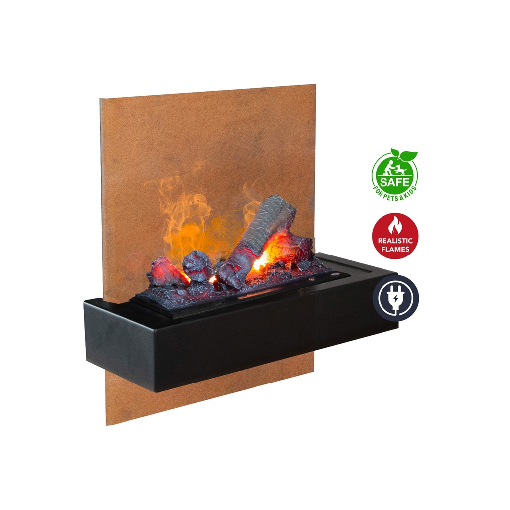 Quero wandhaard elektrisch of bio-ethanol