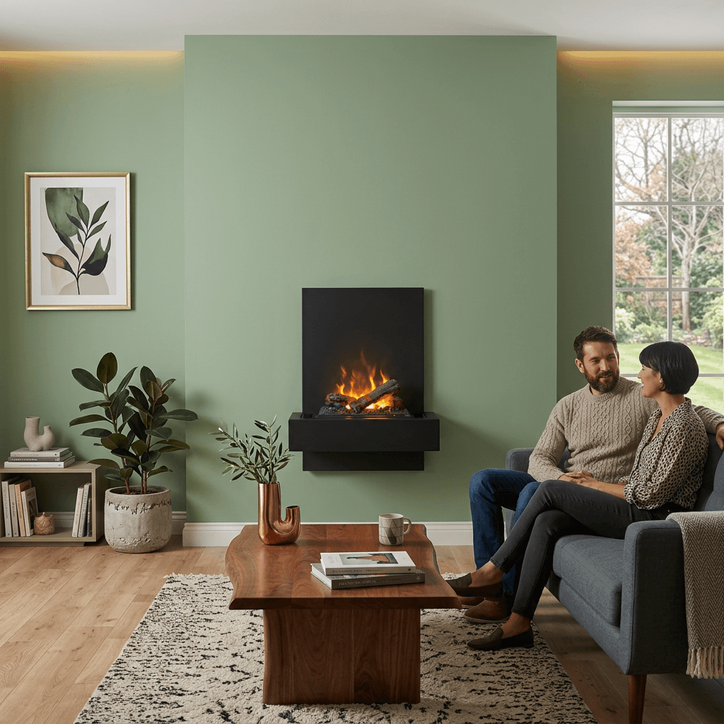 Quero elektrische wandhaard