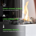 Inbouwunit S bio-ethanol haard