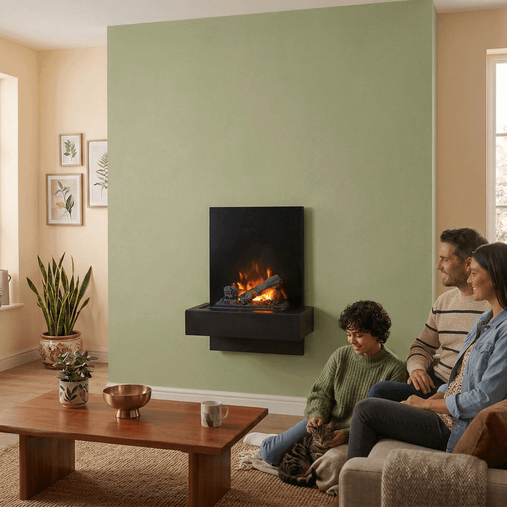 Quero elektrische wandhaard