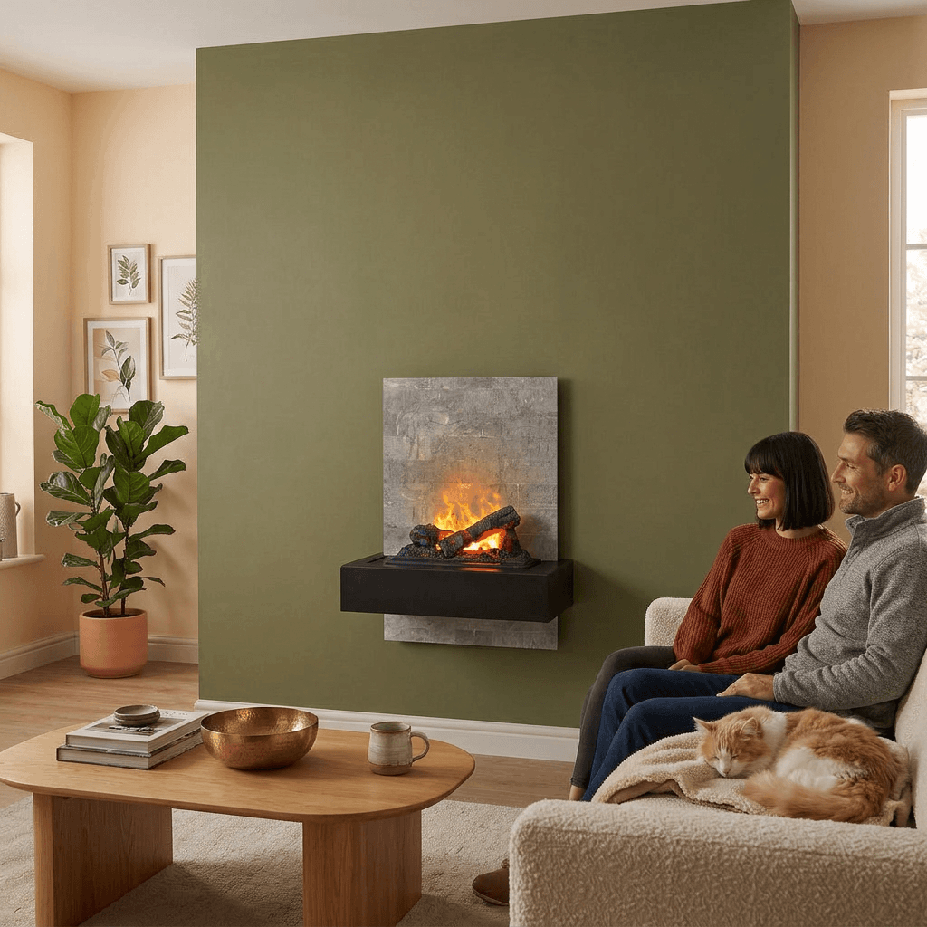 Quero elektrische wandhaard