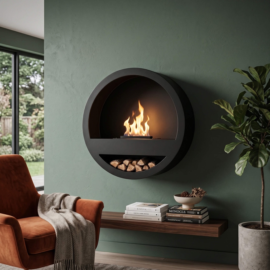 Orbit bio-ethanol wandhaard