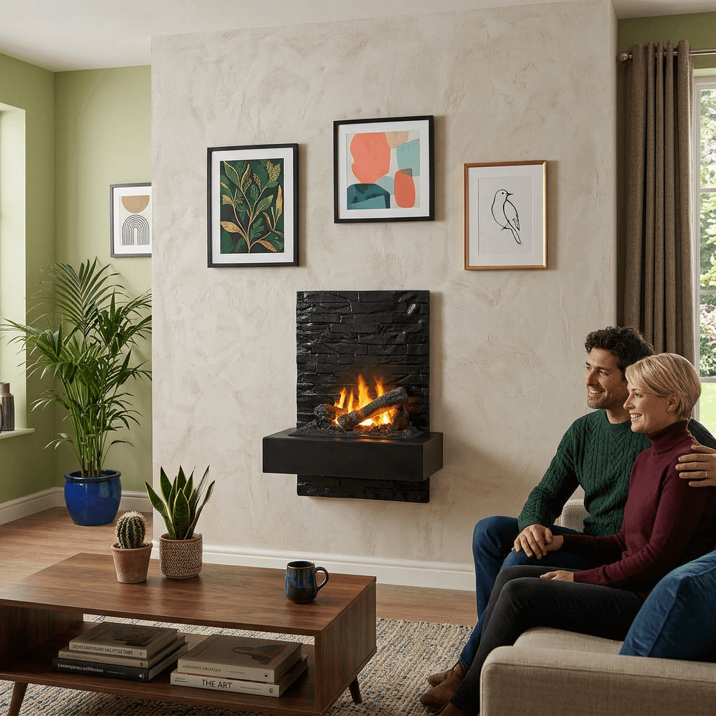 Quero elektrische wandhaard