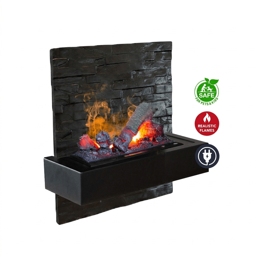 Quero elektrische wandhaard