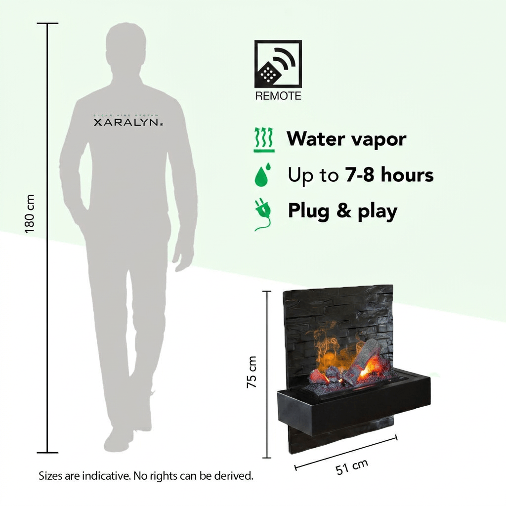 Quero elektrische wandhaard