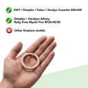 Afsluitring watertank Opti-Myst (Albany - Cassette400/600) informatie