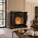 Louis fireplace surround xaralyn black stone.png