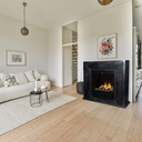 REFURBISHED | Nero natuursteen zwart gepolijste schouw