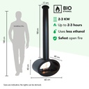 Floh hangende bio-ethanol haard specificaties