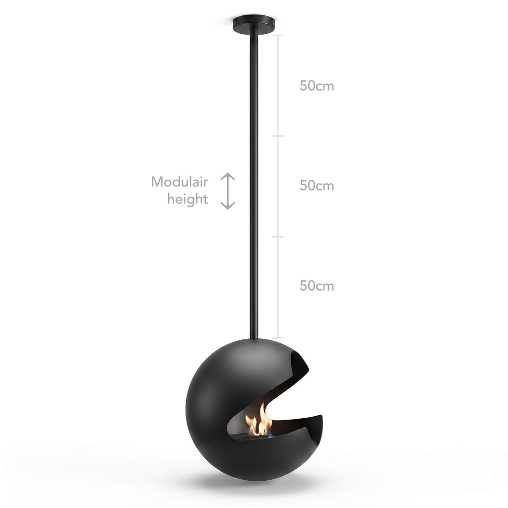 Halo Base hangende bio-ethanol haard