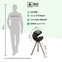 Halo bio-ethanol haard