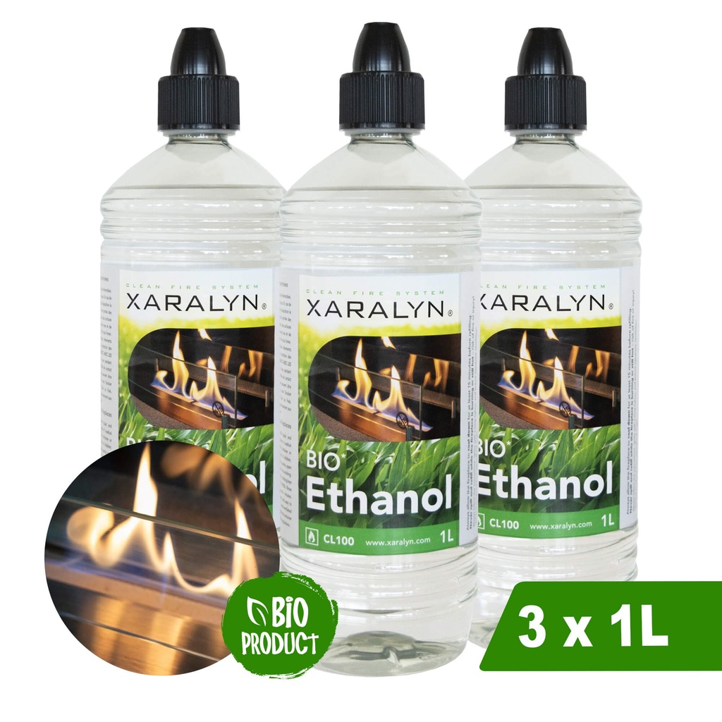 [8717853926884] Bioethanol CL100 (3 x 1 Liter)