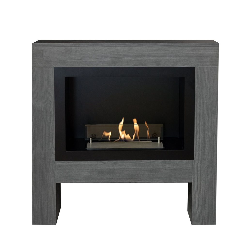 Bolea Ethanol-Kamin (Schwarze Holzoptik)