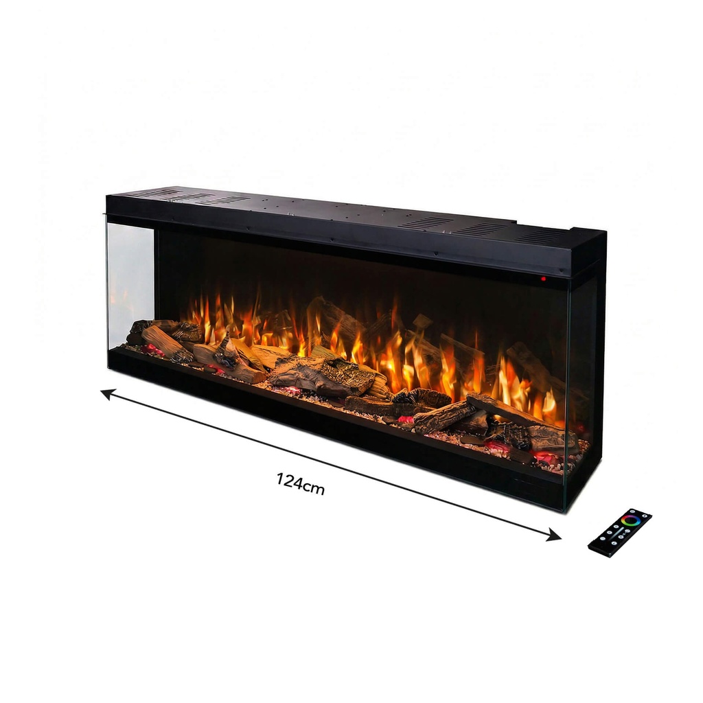 [Fogo 124] Fogo Forest cinewall inbouwhaard (124 cm)