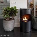 Silo mobile bioethanol fireplace