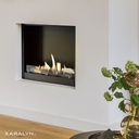 Inbouwunit L bio-ethanol inbouwhaard