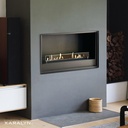 Inbouwunit XL bio-ethanol inbouwhaard