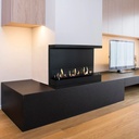 Built-in unit XL Panorama bioethanol built-in fireplace