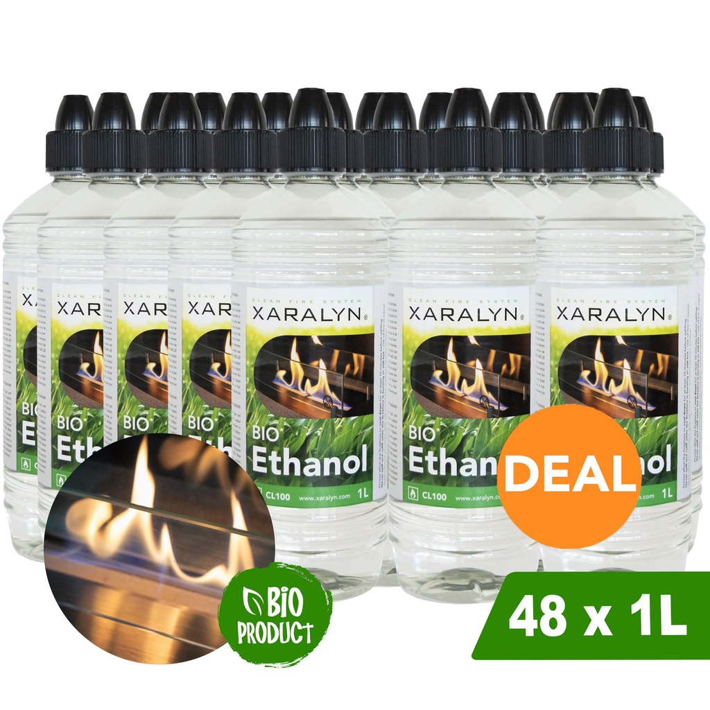 DEAL - Bioethanol CL100 (48 X 1 liter)