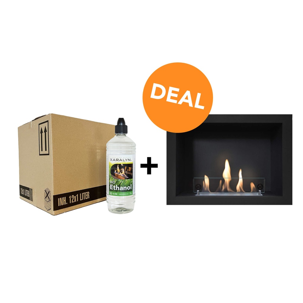 DEAL - Riano + Bio-ethanol CL100 (12X 1 liter)