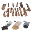 Forest Mega log set