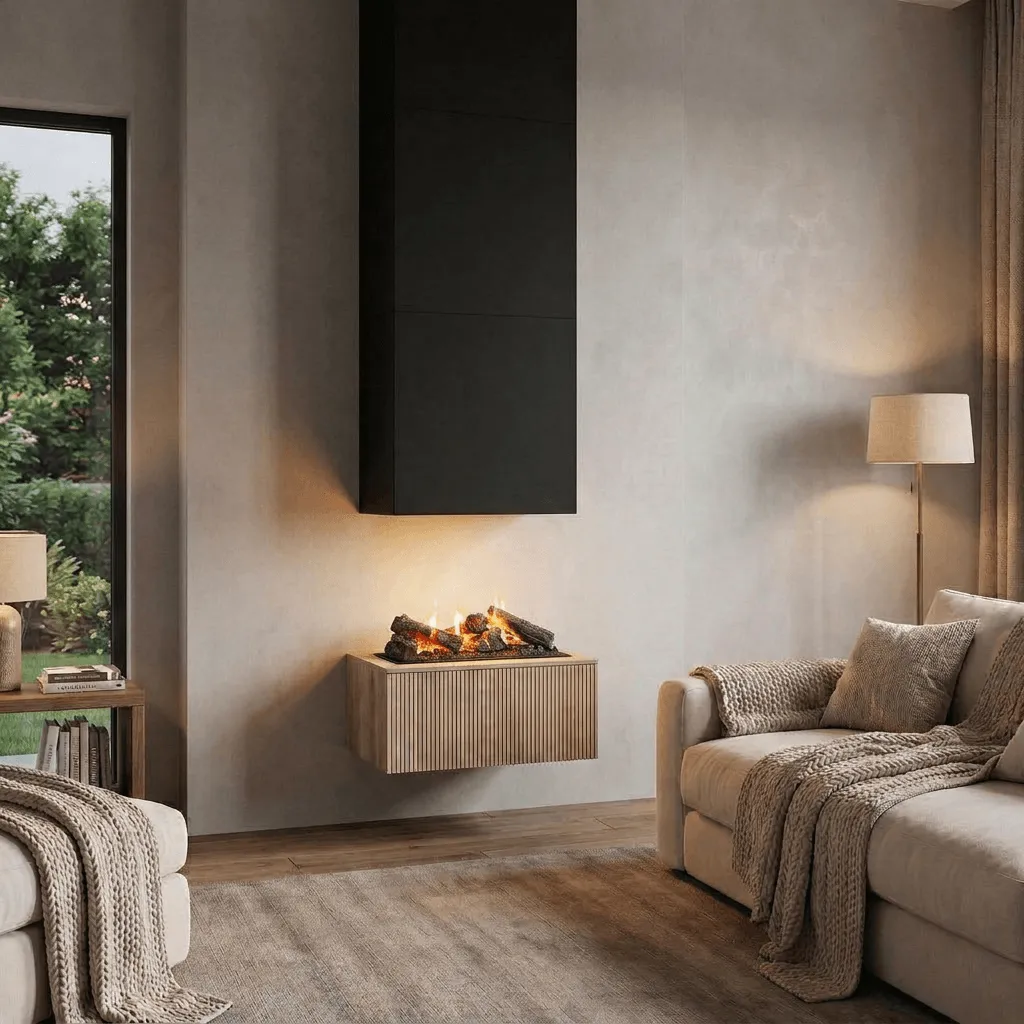 Jörne Compact electric wall fireplace