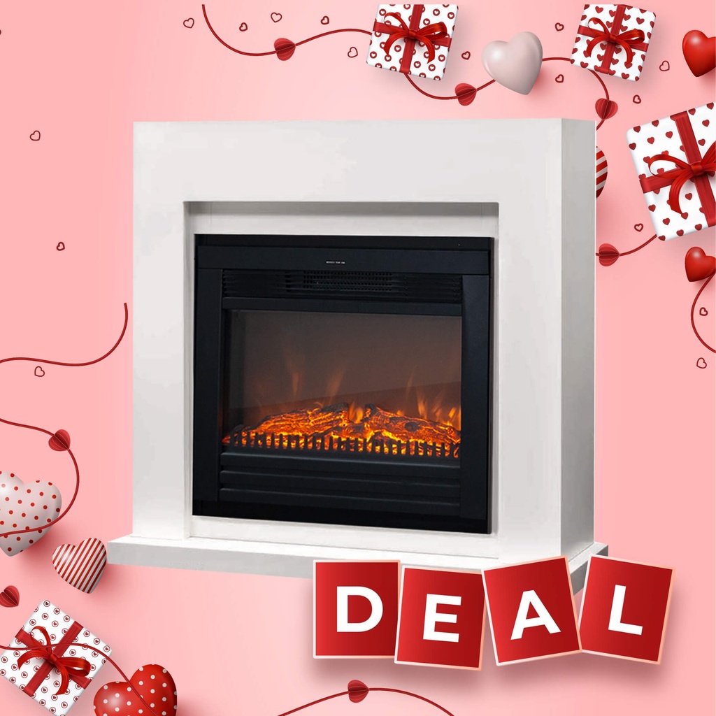 Evita electric fireplace