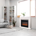 Evita electric fireplace