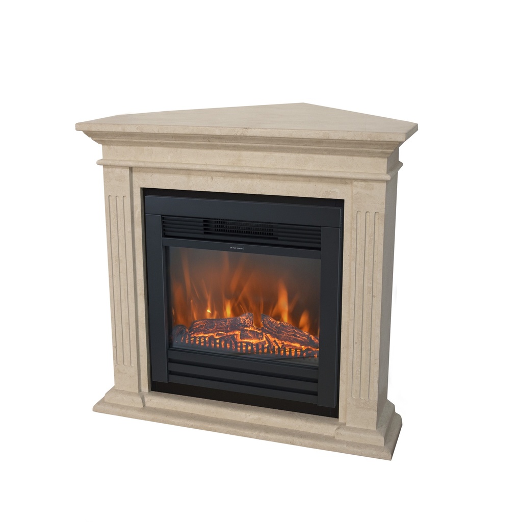 Cadiz Corner electric or bio-ethanol fireplace