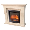 Kreta electric or bio-ethanol fireplace