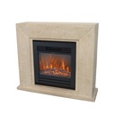 Nero electric or bio-ethanol fireplace