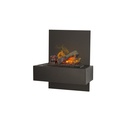 Quero electric or bio-ethanol wall fireplace