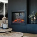 Levico 70 electric LED built-in fireplace