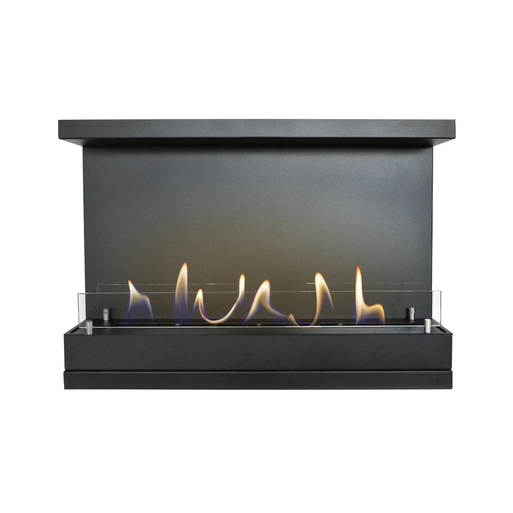 Built-in unit XL Panorama bioethanol fireplace