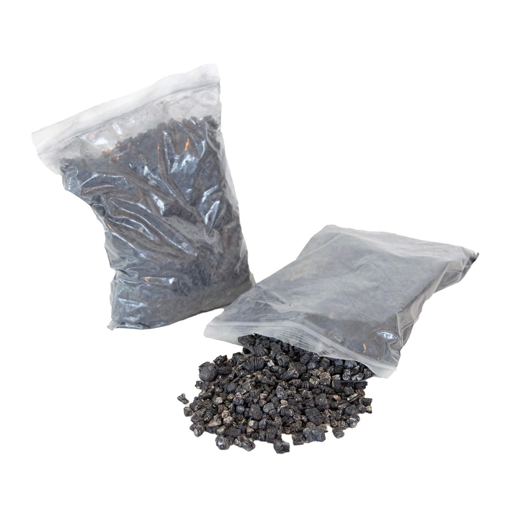 Glow flakes vermiculite black (0.5 liter)