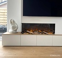 REFURBISHED | Levico 120 elektrische LED inbouwhaard