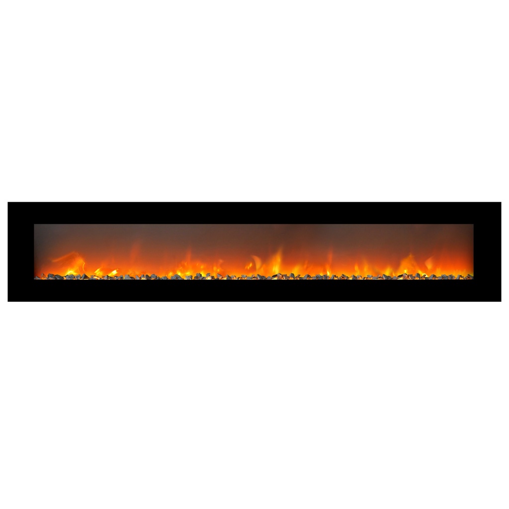 REFURBISHED | Trivero 240  wall-mounted fireplace with heating