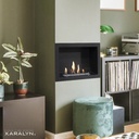 Riano bioethanol built-in fireplace