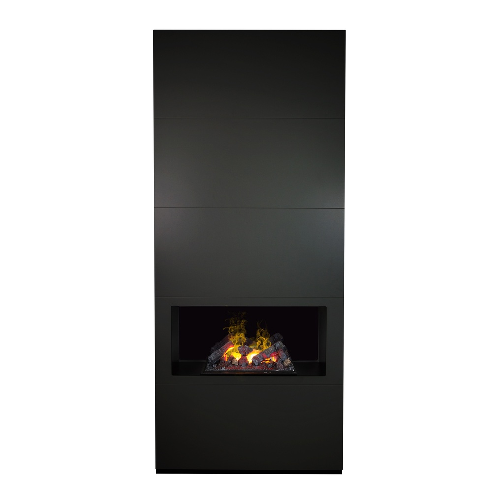 [8717853923999] Ambiance cheminée électrique (Noir RAL9005)
