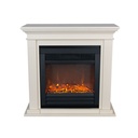 REFURBISHED | Cadiz MDF white fireplace