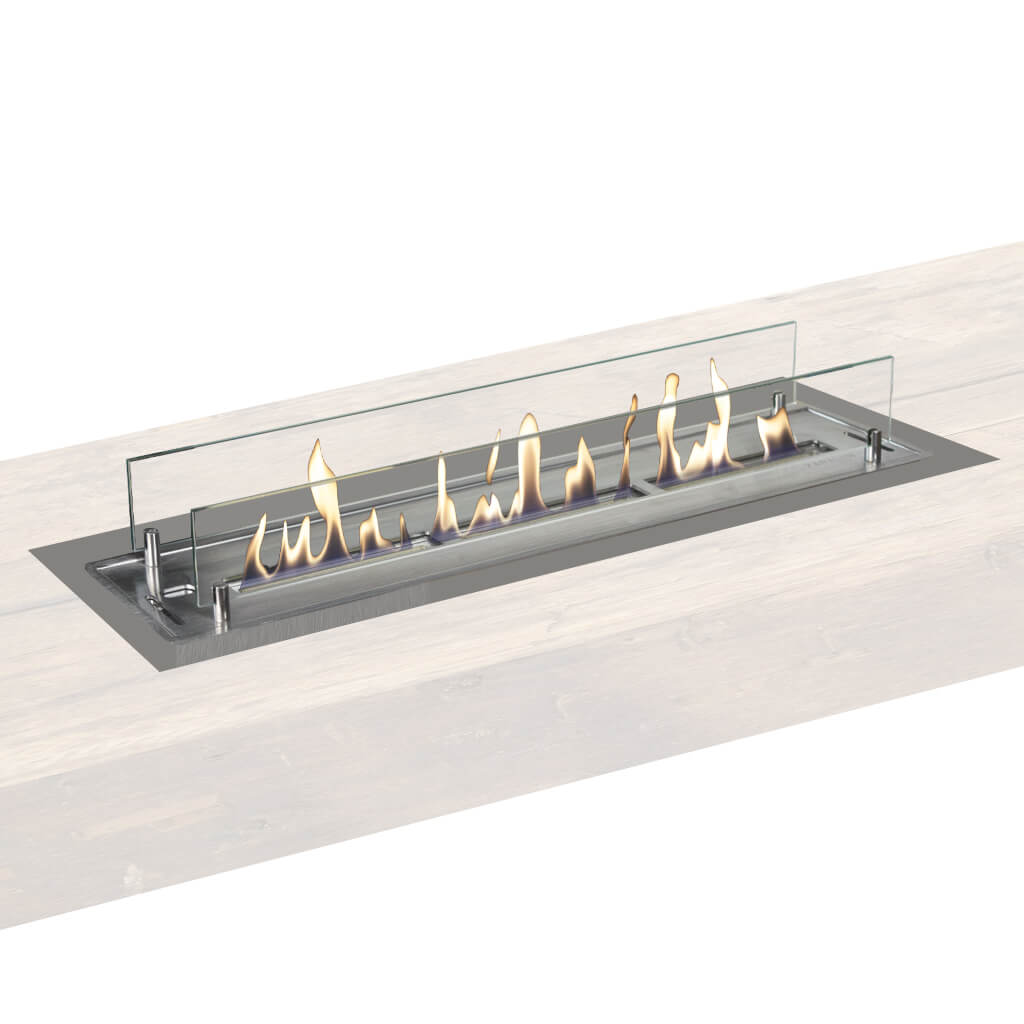 Bio-ethanol brander XL met inbouwprofiel