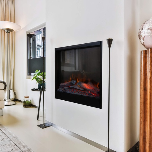 Levico 70 electric LED built-in fireplace