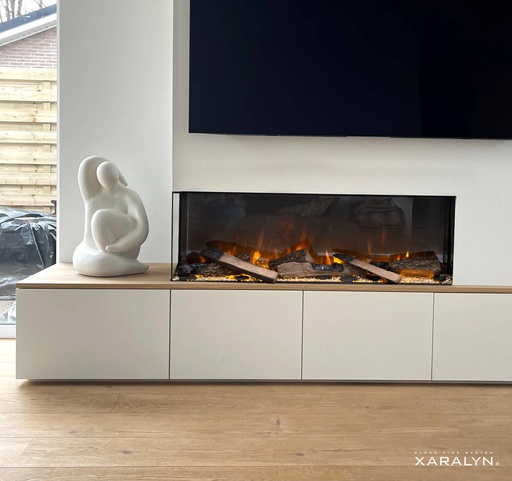 Levico 120 electric LED built-in fireplace