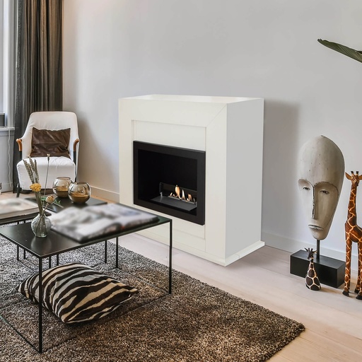 Adra electric or bio-ethanol fireplace