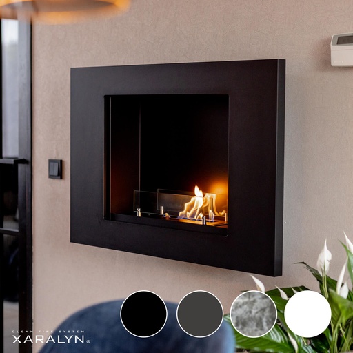 Goya bio-ethanol wall fireplace